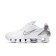 Nike Shox TL White Metallic Silver