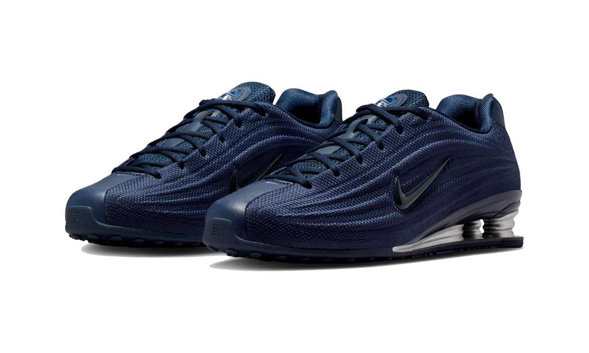 Nike Shox Z Midnight Navy Metallic Silver