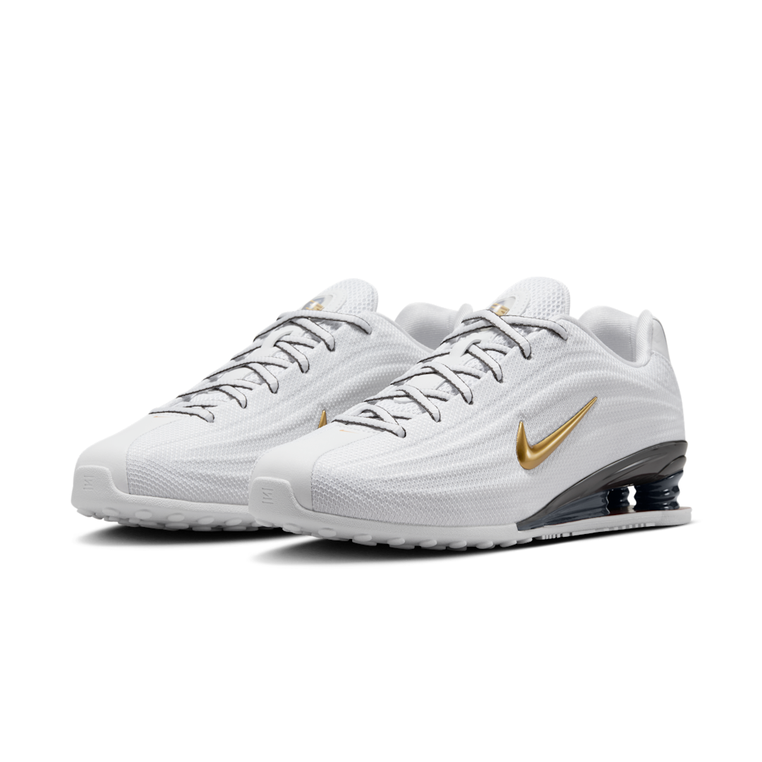 Nike Shox Z White Metallic Gold