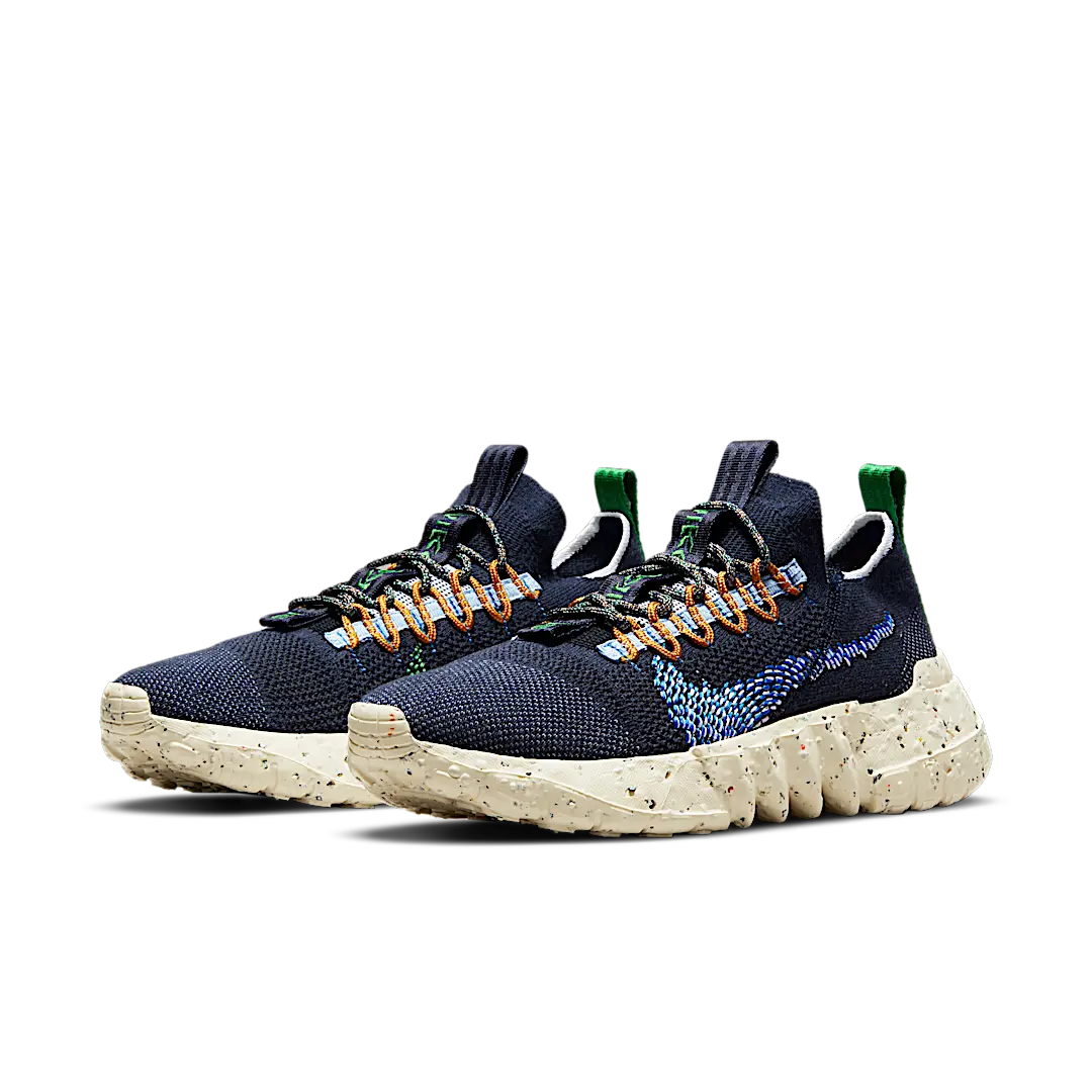 Nike Space Hippie 01 Obsidian, Obsidian/Signal Blue-Psychic Blue-White (DJ3056-400)
