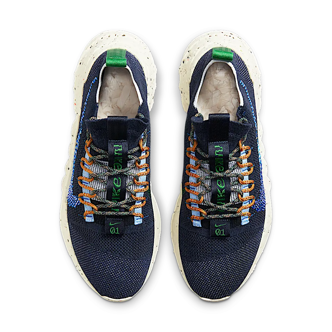 Nike Space Hippie 01 Obsidian, Obsidian/Signal Blue-Psychic Blue-White (DJ3056-400)