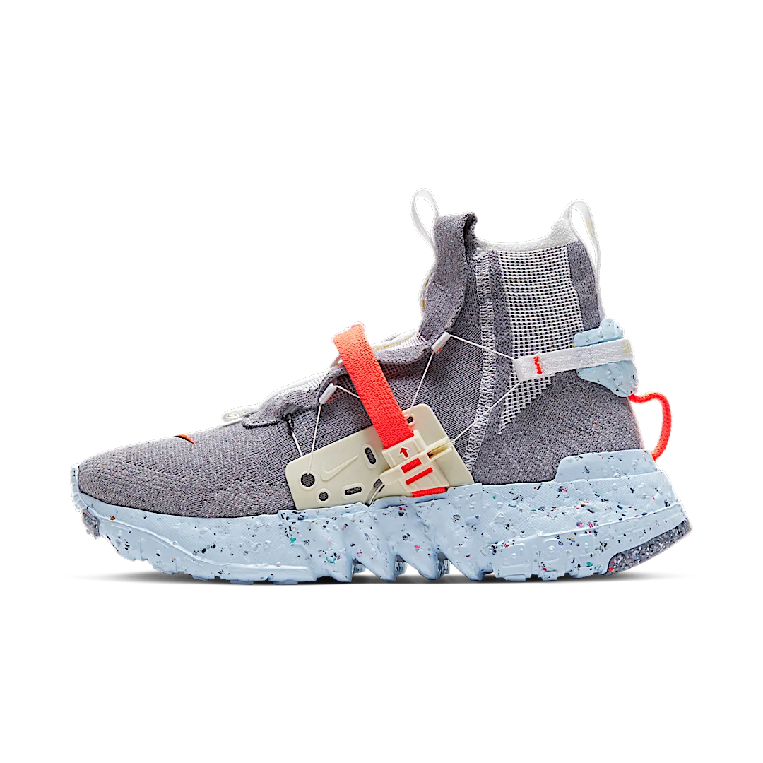 Nike Space Hippie 03 Vast Grey Hyper Crimson, Vast Grey/Hyper Crimson-White-Ice Blue (CQ3989-001)