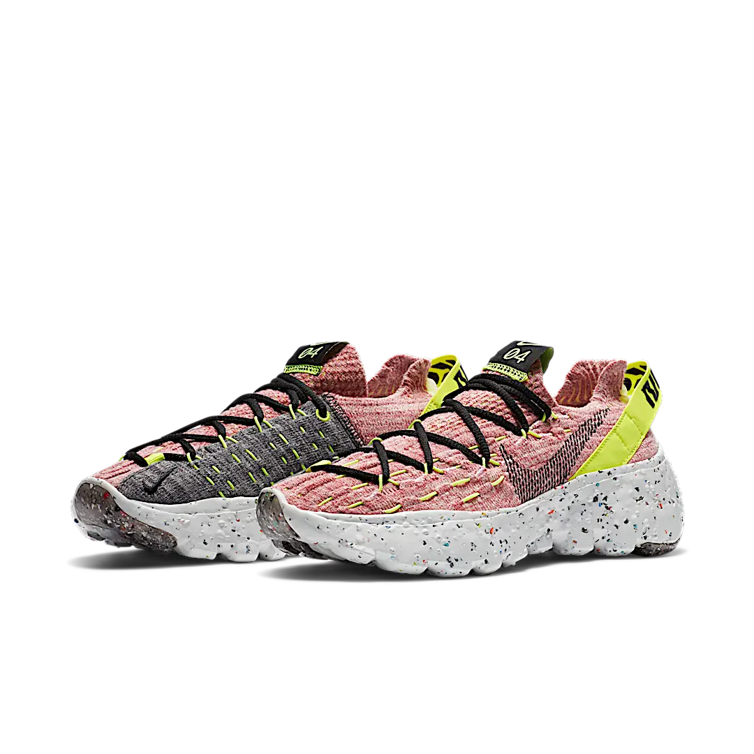 Nike Space Hippie 04 Lemon Venom, Lemon Venom/Black-Light Arctic Pink (CD3476-700)