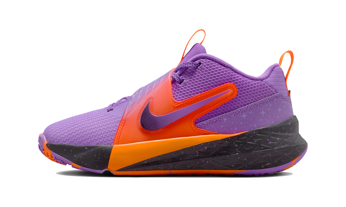Nike Team Hustle D 12 Bright Violet Total Orange