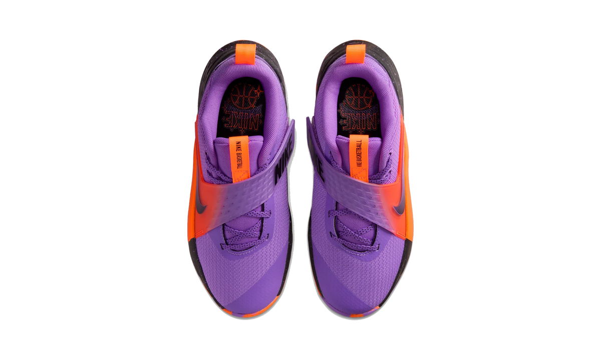 Nike Team Hustle D 12 Bright Violet Total Orange