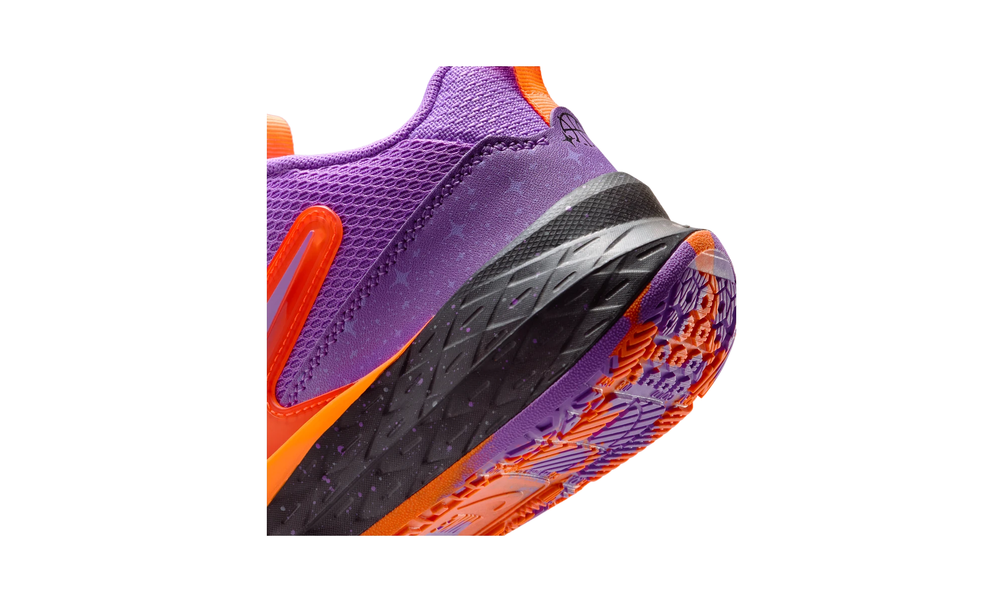 Nike Team Hustle D 12 Bright Violet Total Orange