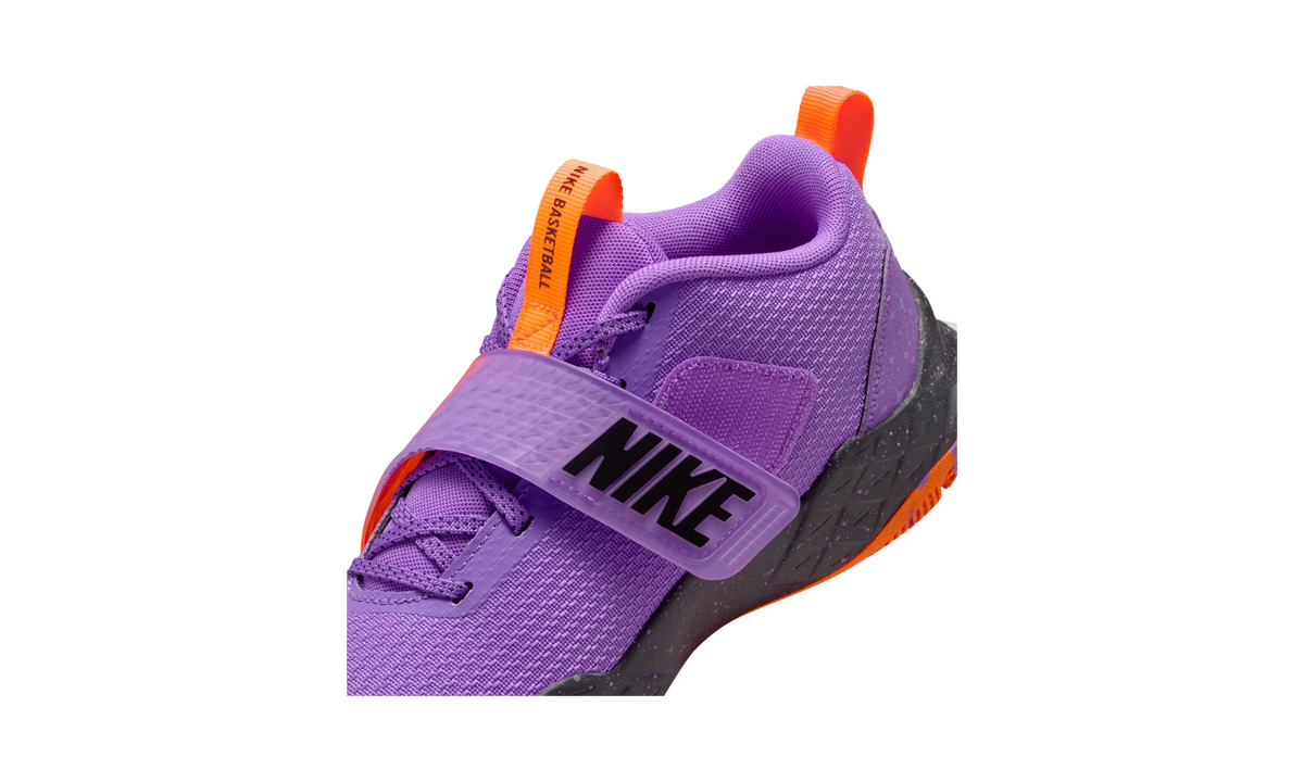 Nike Team Hustle D 12 Bright Violet Total Orange