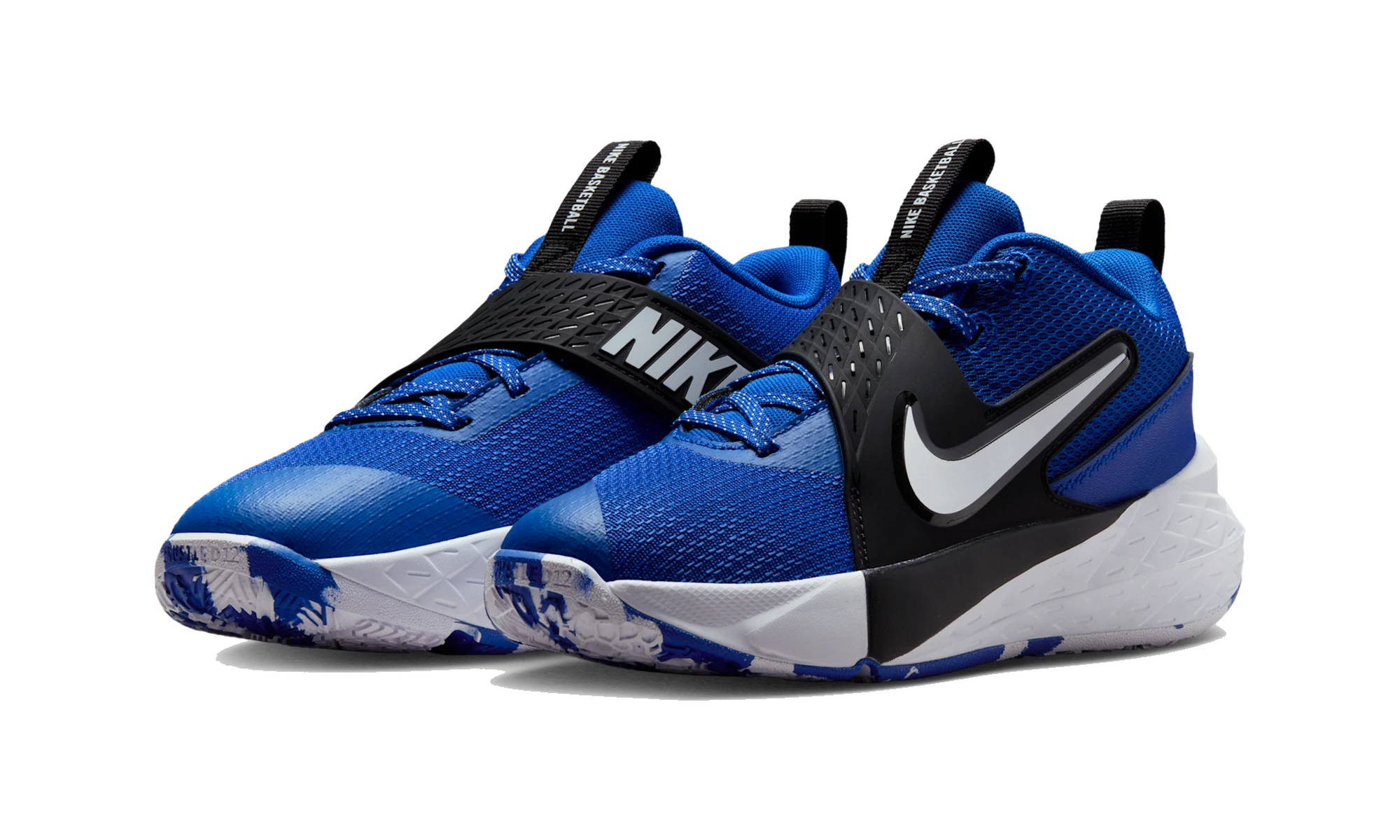 Nike Team Hustle D 12 Game Royal Black White