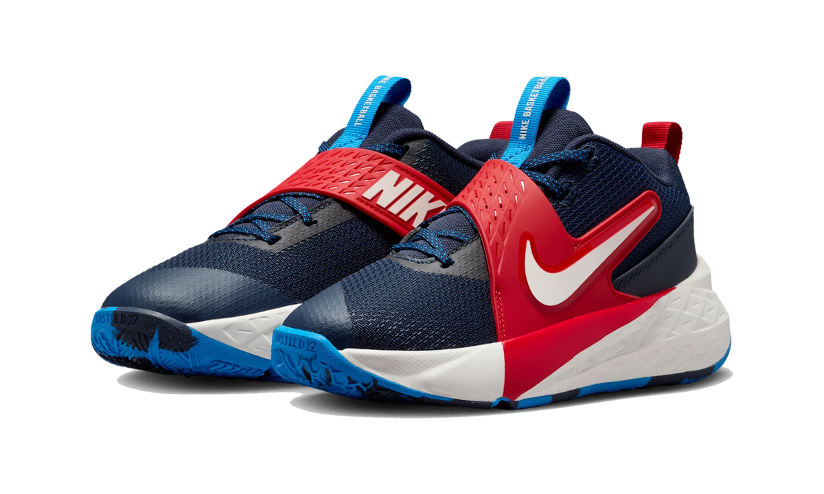 Nike Team Hustle D 12 Team Navy University Red Sail