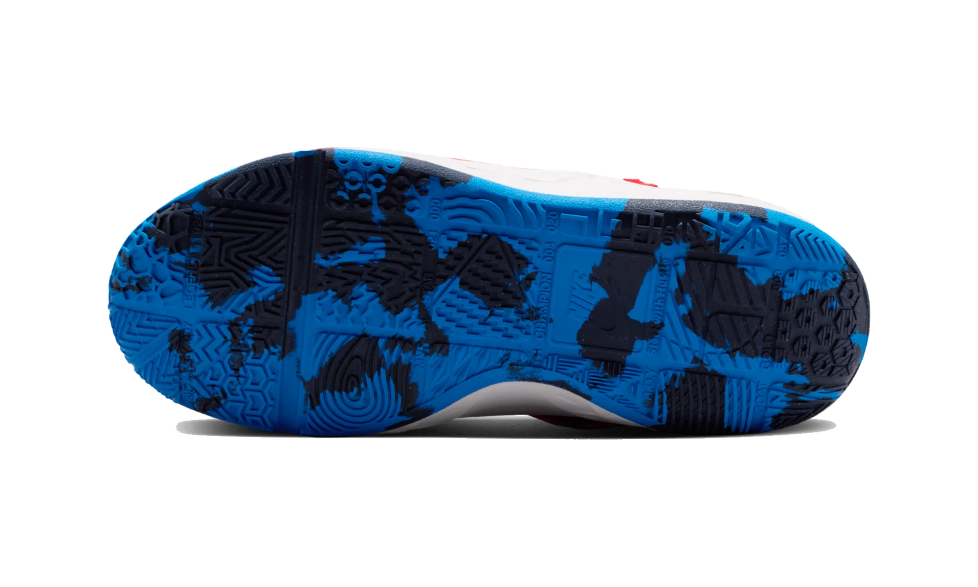 Nike Team Hustle D 12 Team Navy University Red Sail