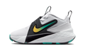 Nike Team Hustle D 12 White Black Emerald Topaz Gold (PS)
