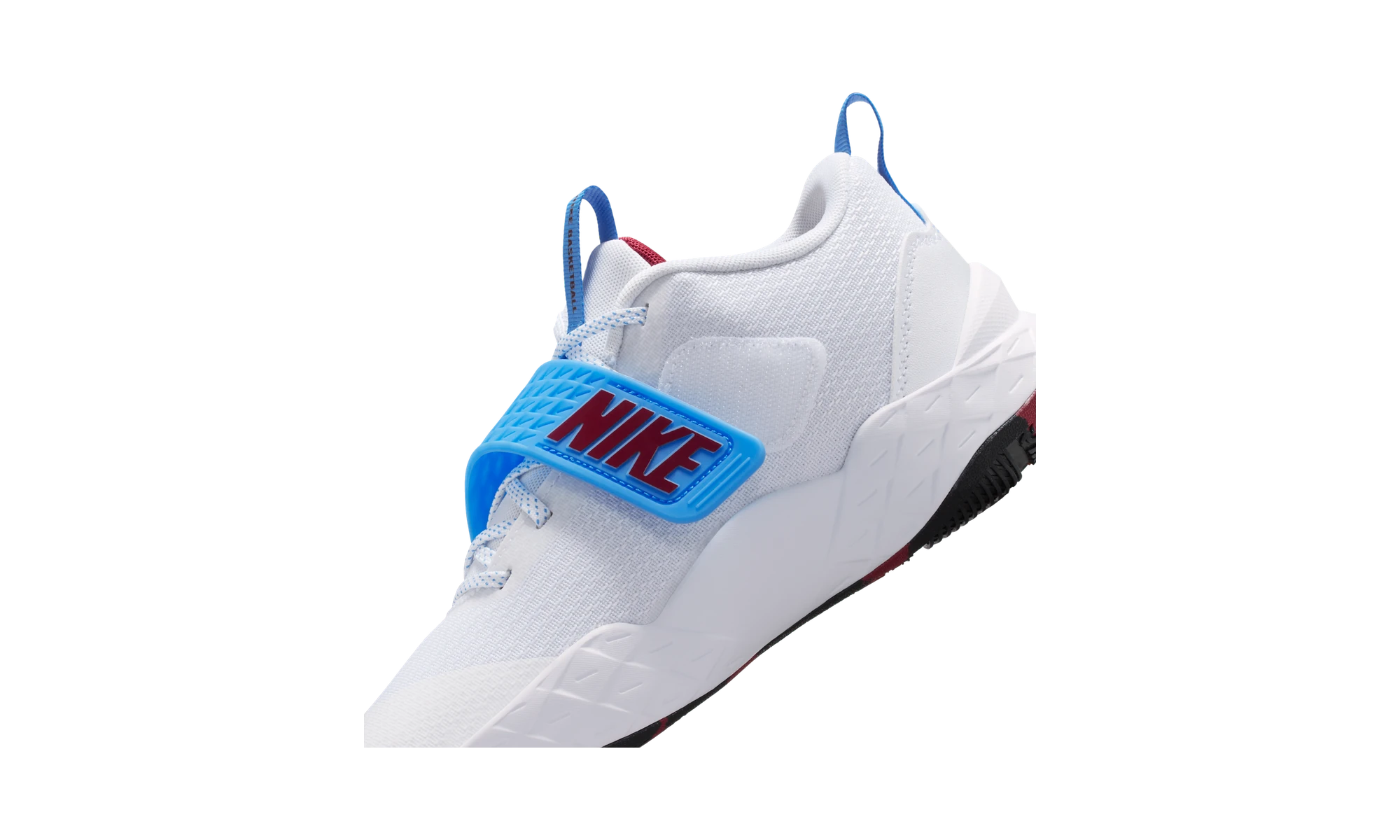 Nike Team Hustle D 12 White University Blue Black Team Red