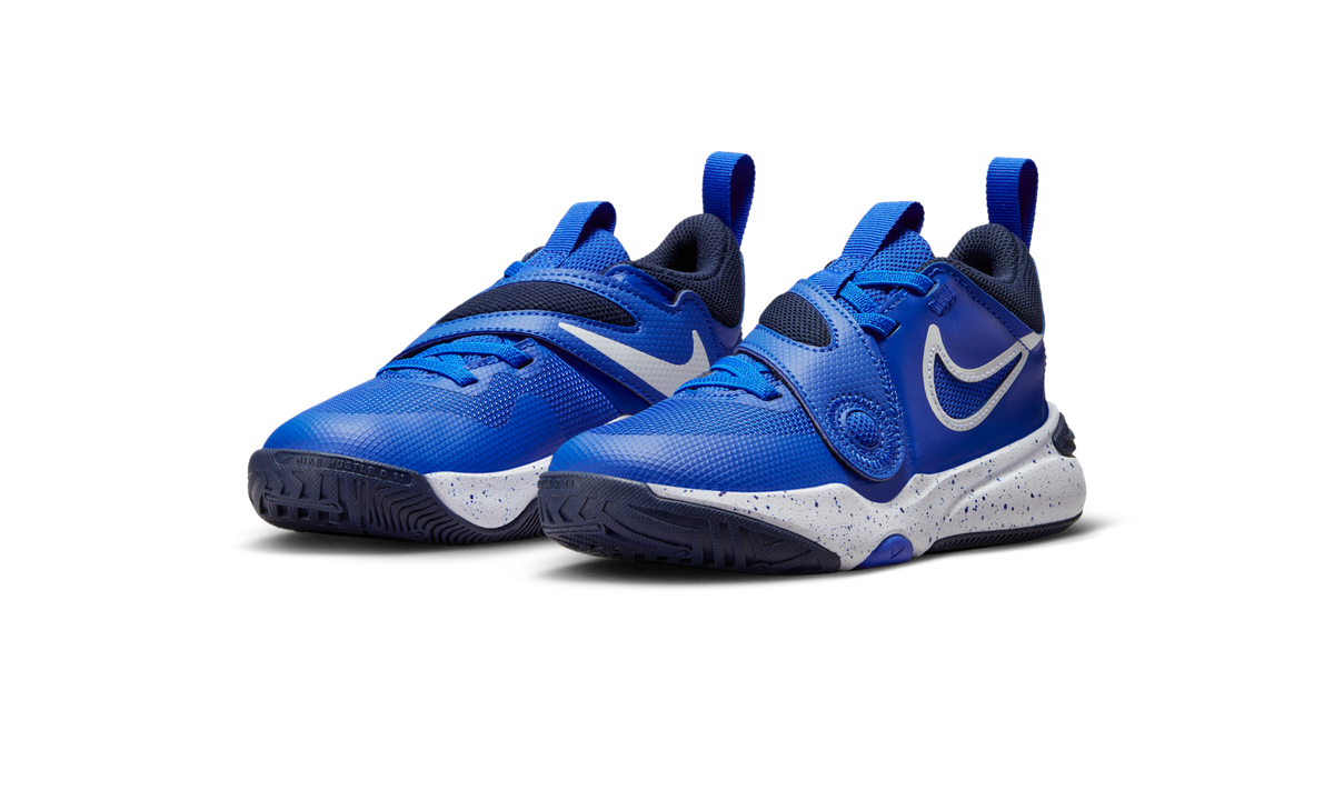 Nike Team Hustle D11 PS Hyper Royal White