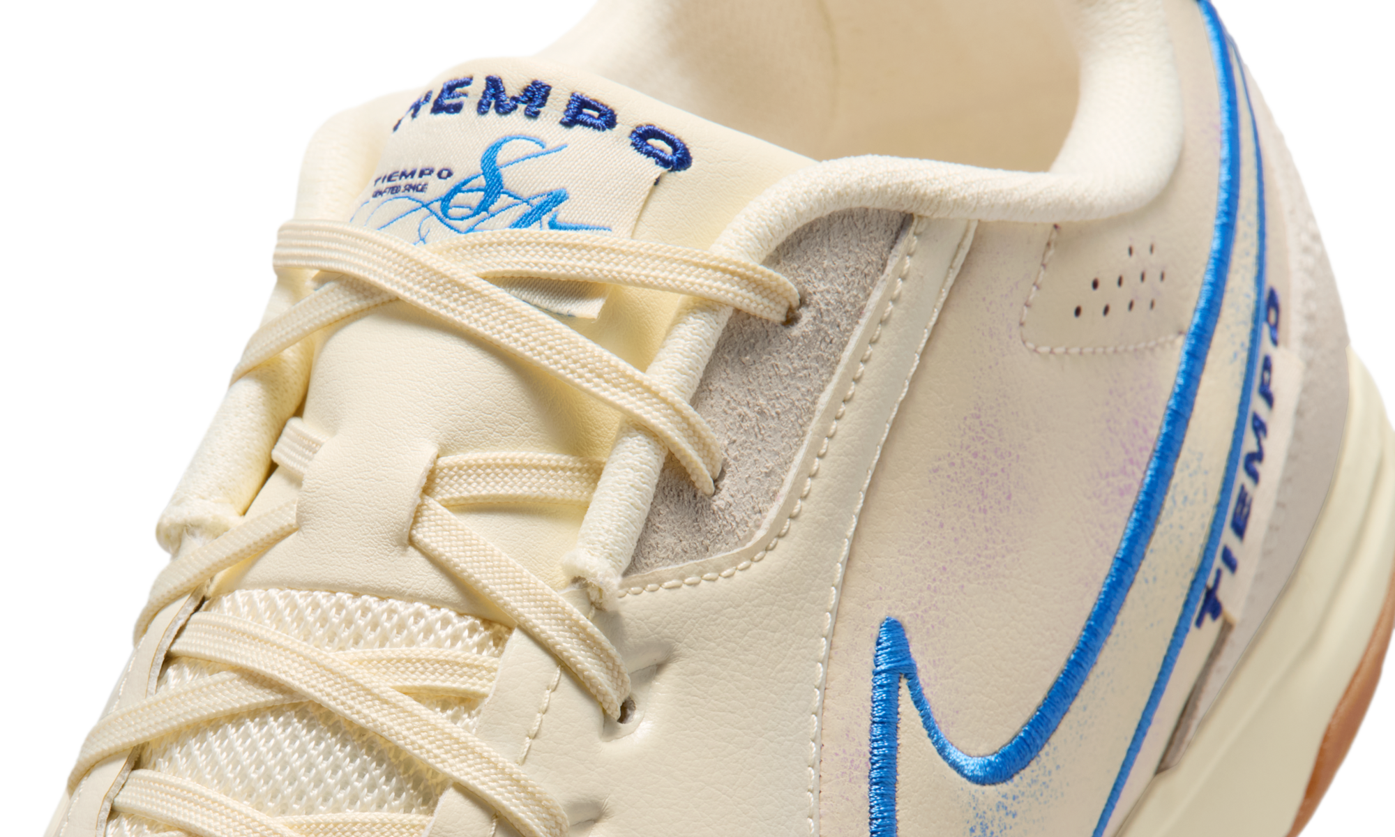 Nike Tiempo Streetgato Premium Coconut Milk Blue Crystal