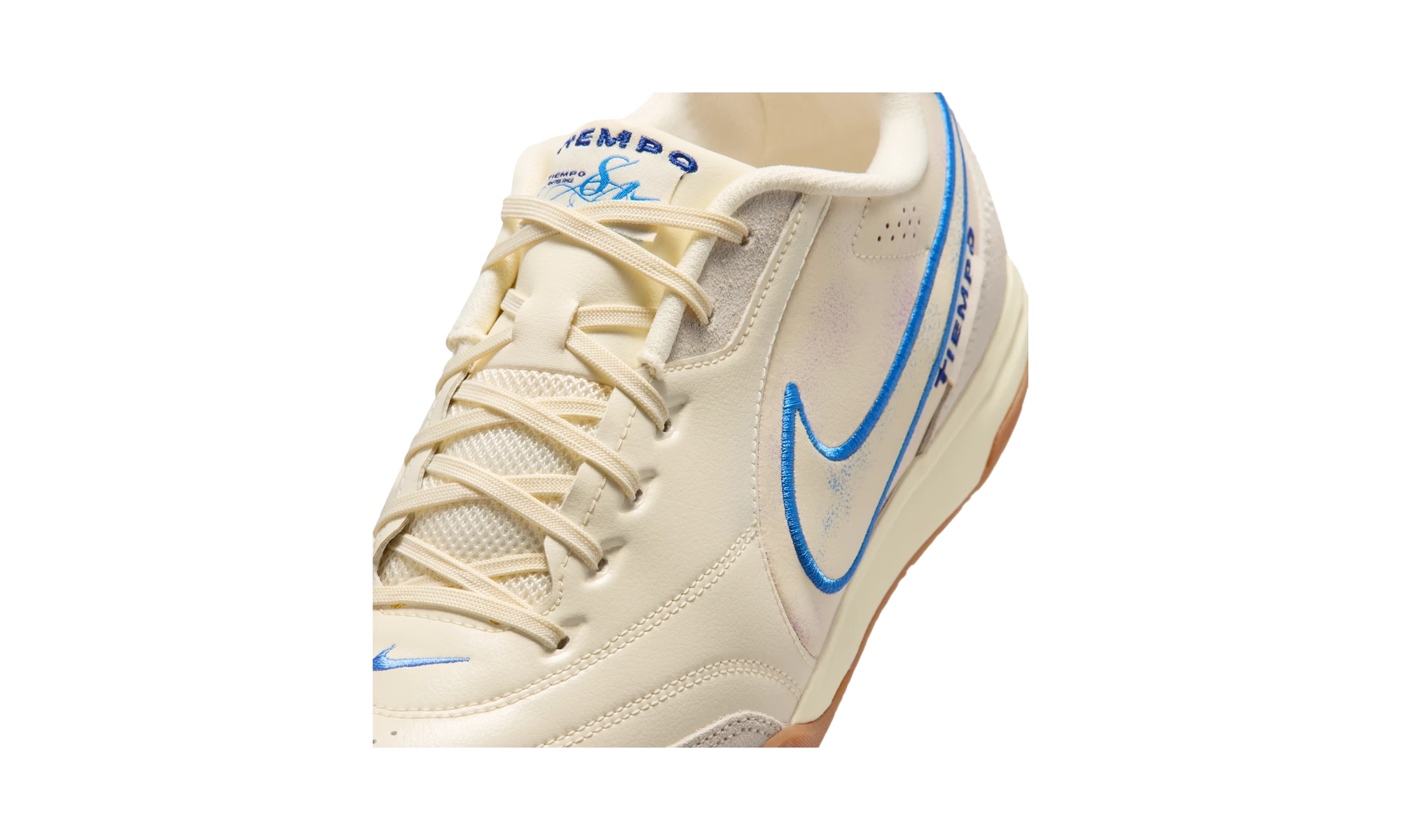 Nike Tiempo Streetgato Premium Coconut Milk Blue Crystal