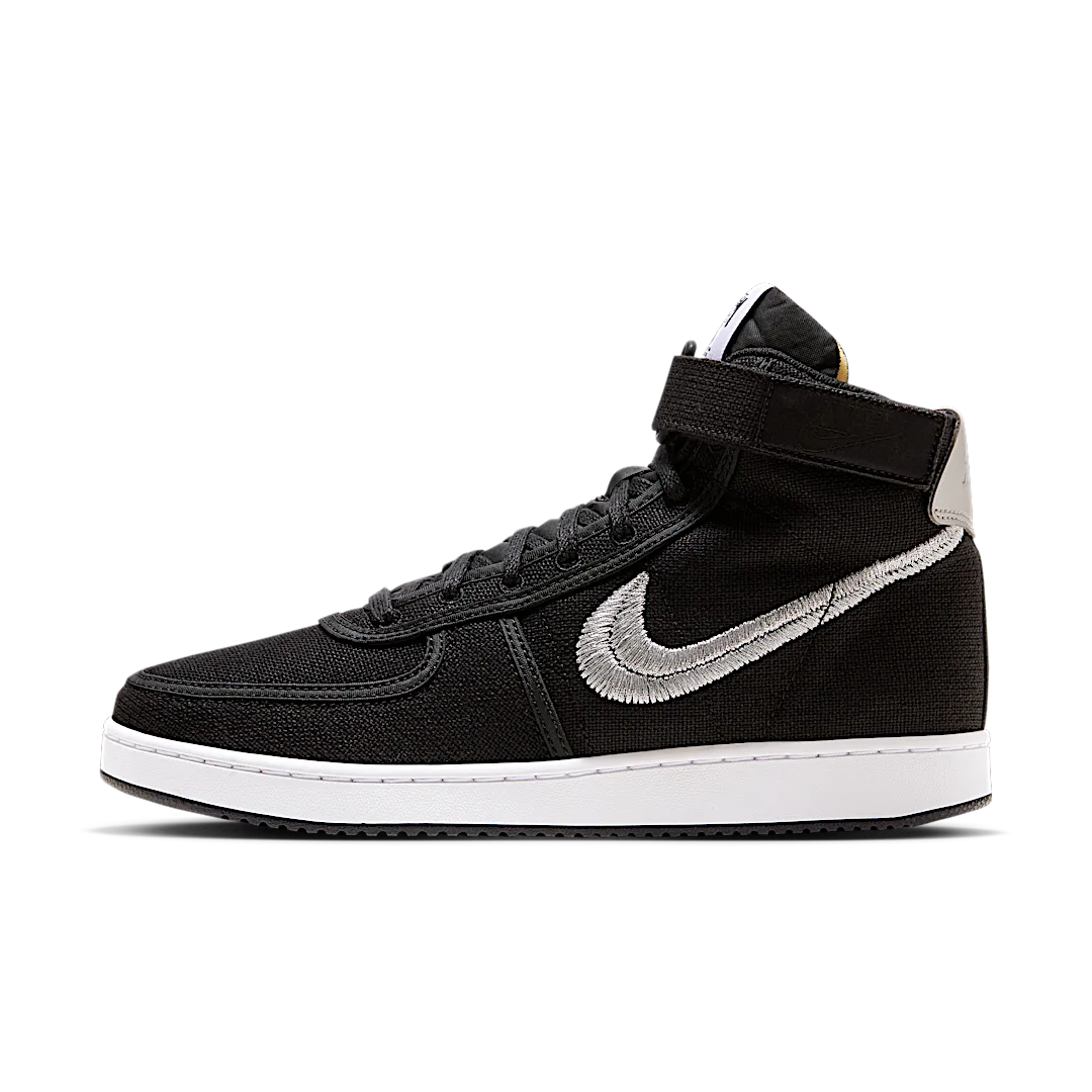 Nike Vandal High Stussy Black, Black/Silver-White-Green (DX5425-001)