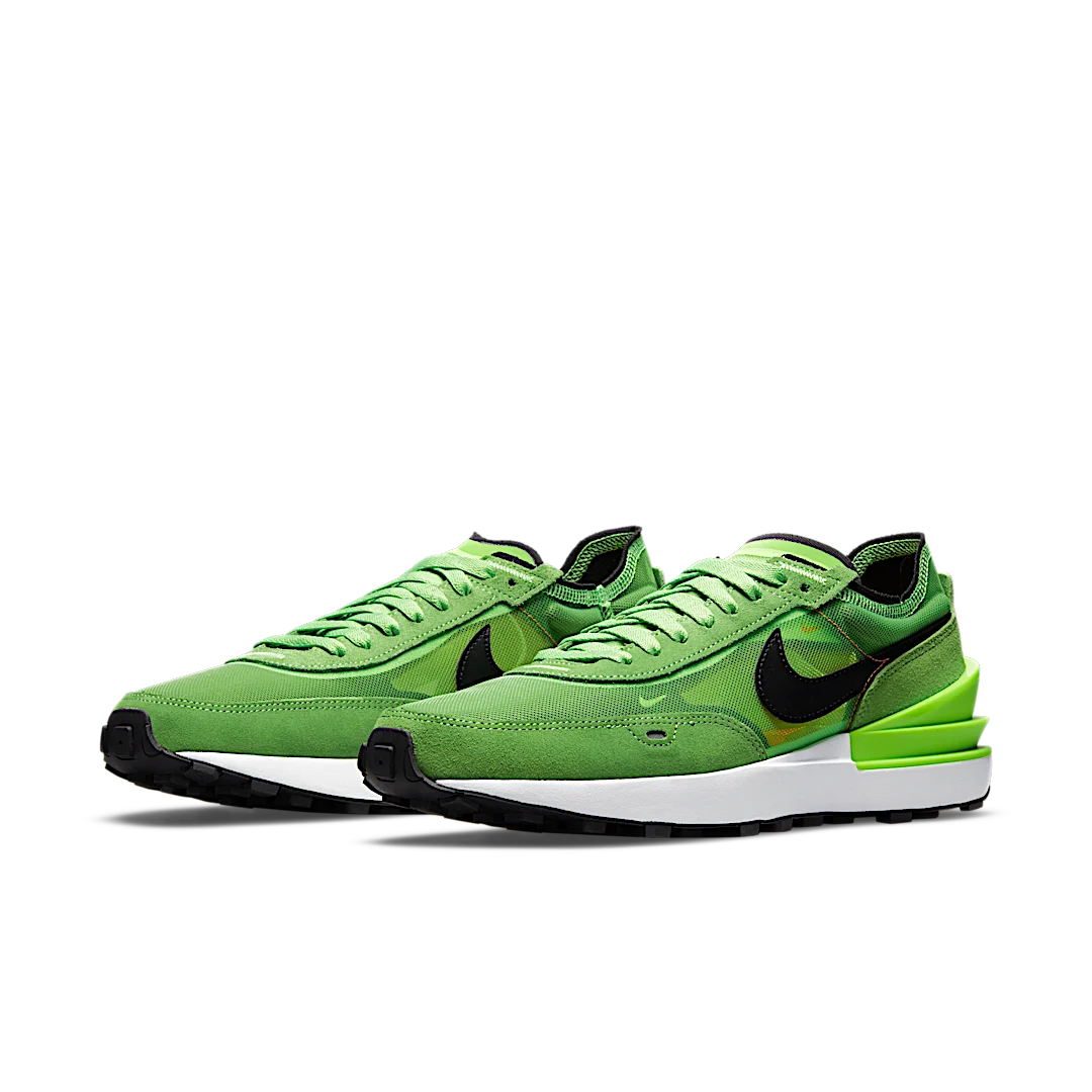 Nike Waffle One Electric Green, Mean Green/Hyper Crimson-Black (DA7995-300)