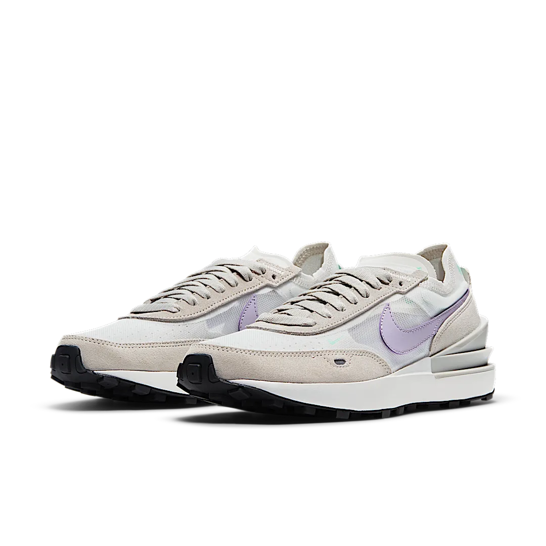 Nike Waffle One Summit White, Summit White/Light Bone/Green Glow/Infinite Lilac (DC2533-101)