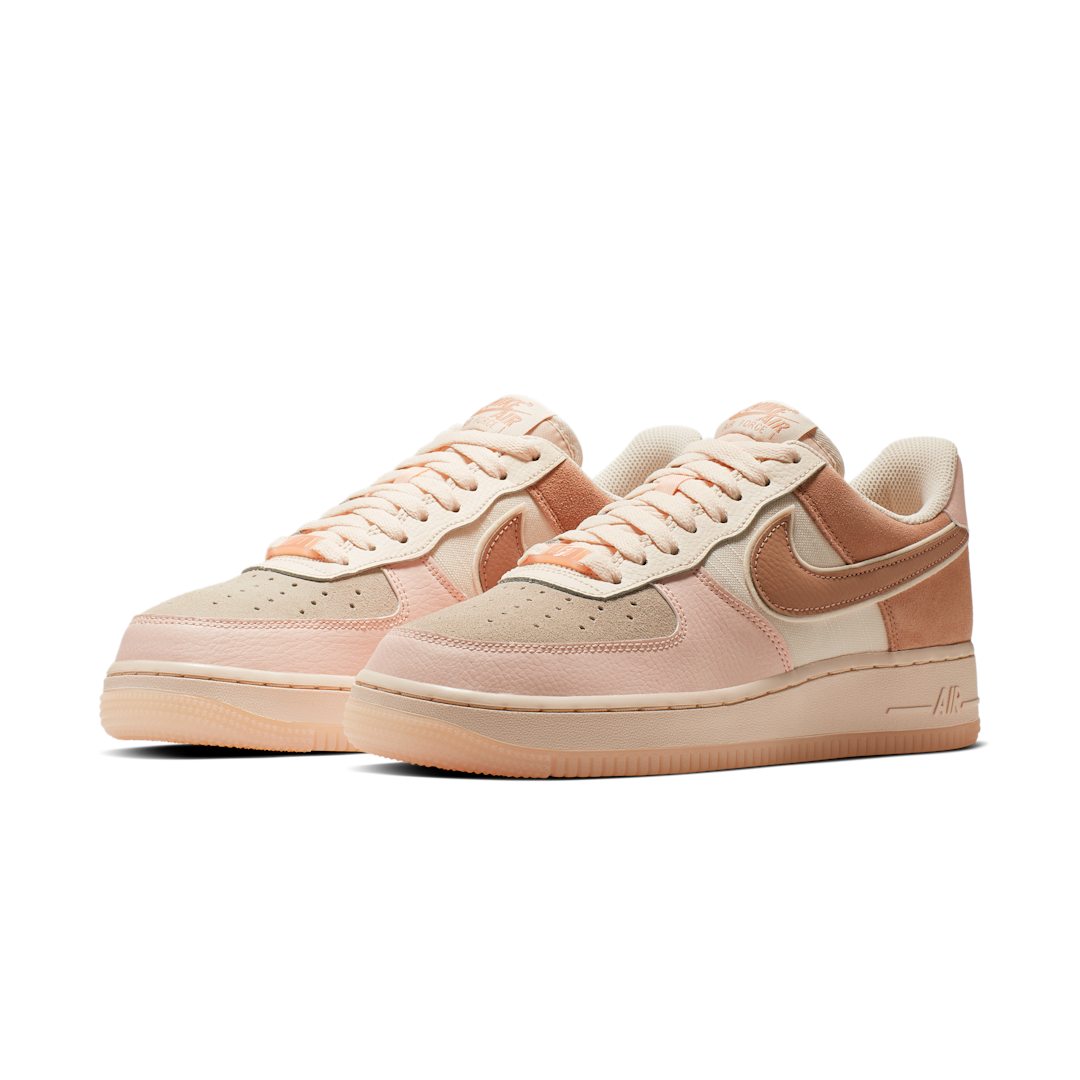Nike Air Force 1 07 Low Premium Washed Coral, Washed Coral/Guava Ice-Rose Gold (896185-603)