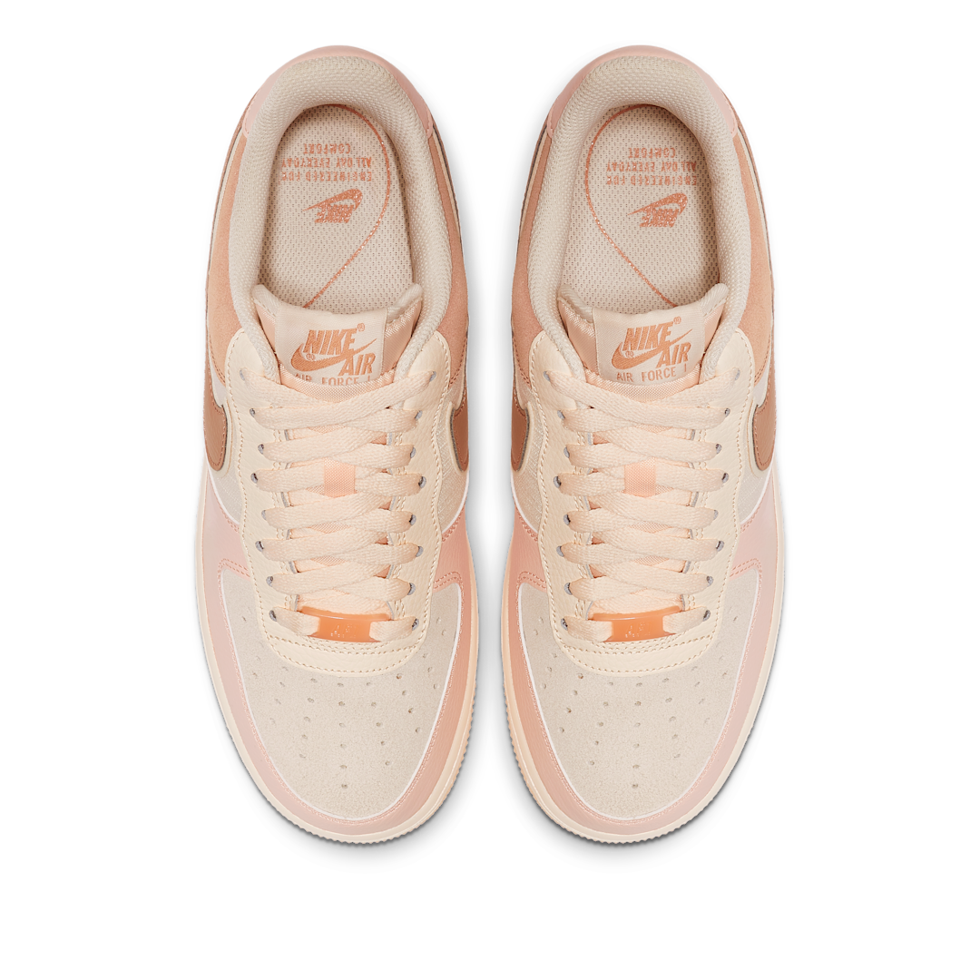 Nike Air Force 1 07 Low Premium Washed Coral, Washed Coral/Guava Ice-Rose Gold (896185-603)