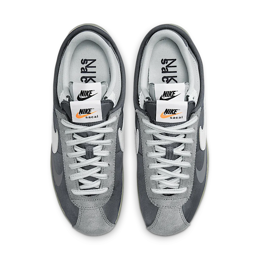 Nike Zoom Cortez SP sacai Iron Grey, Iron Grey/Dark Grey/White (DQ0581-001)