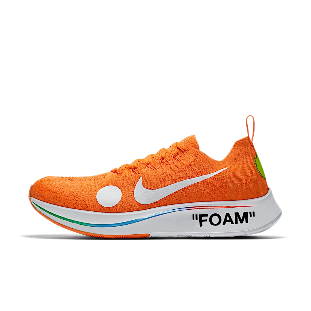 Nike Zoom Fly Mercurial Off-White Total Orange, Total Orange/White-Volt (AO2115-800)