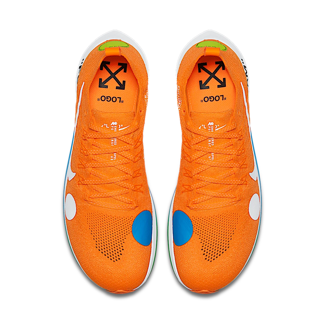 Nike Zoom Fly Mercurial Off-White Total Orange, Total Orange/White-Volt (AO2115-800)