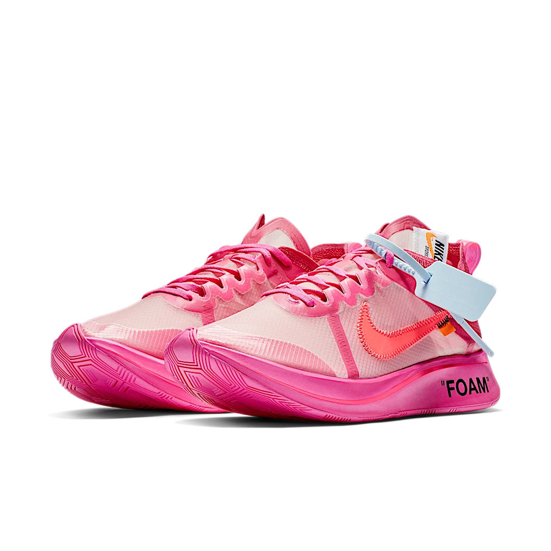 Nike Zoom Fly Off-White Pink, Tulip Pink/Racer Pink (AJ4588-600)