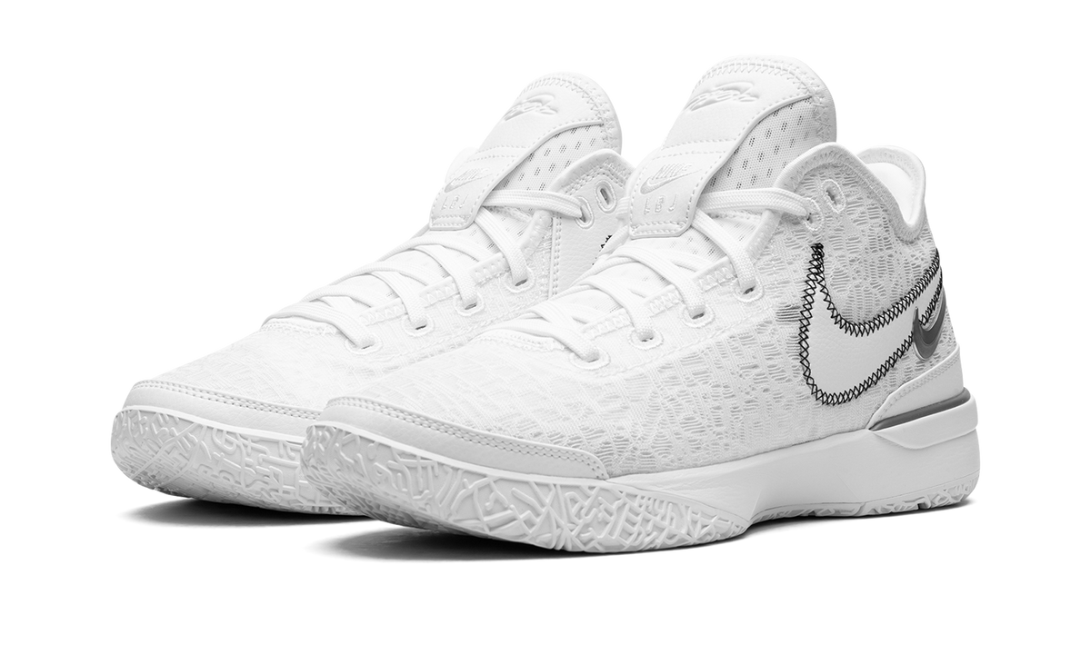 Nike Zoom LeBron NXXT Gen White Metallic Silver
