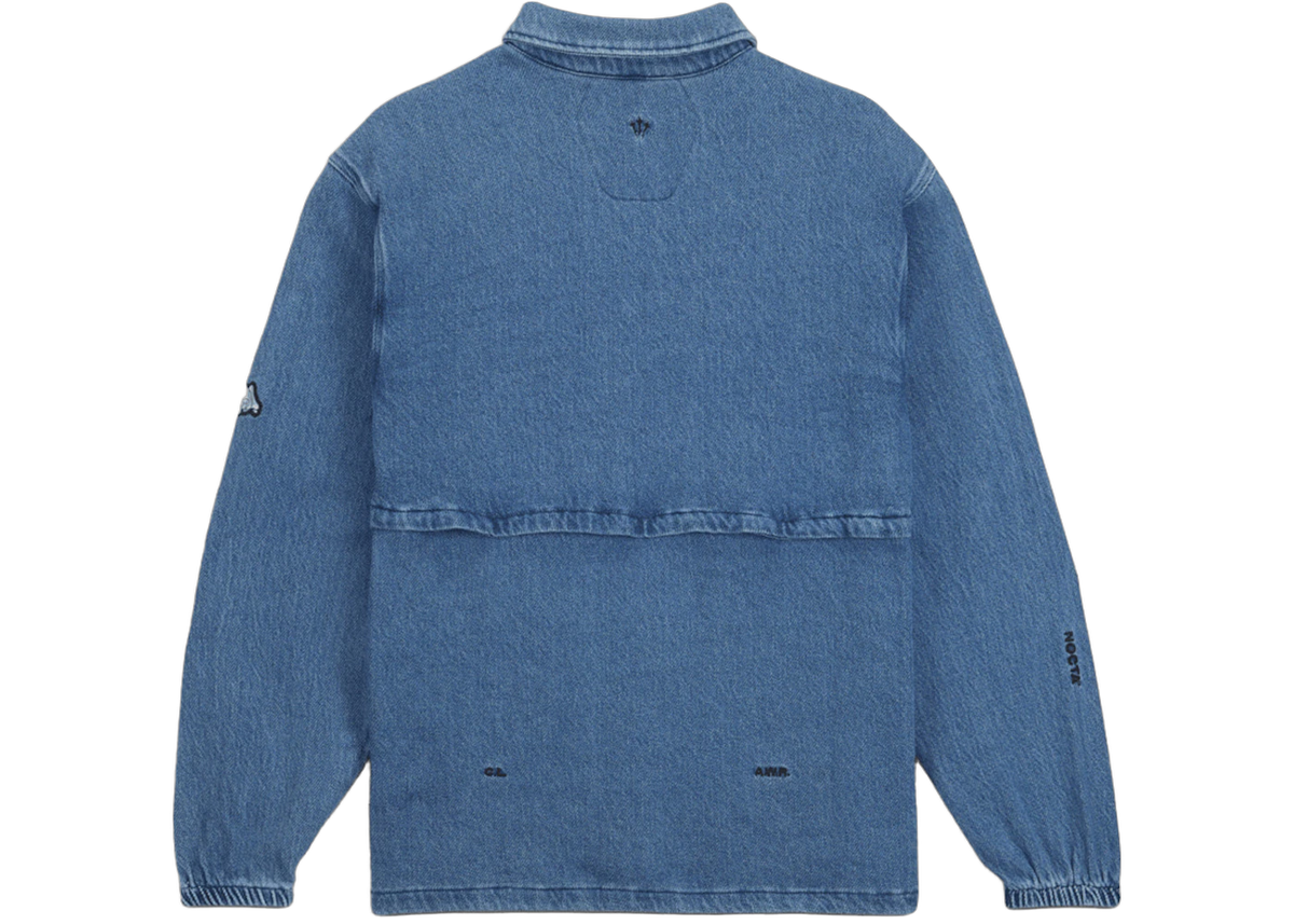 Nike x NOCTA Opal Lily Pad Denim Shirt Blue Denim