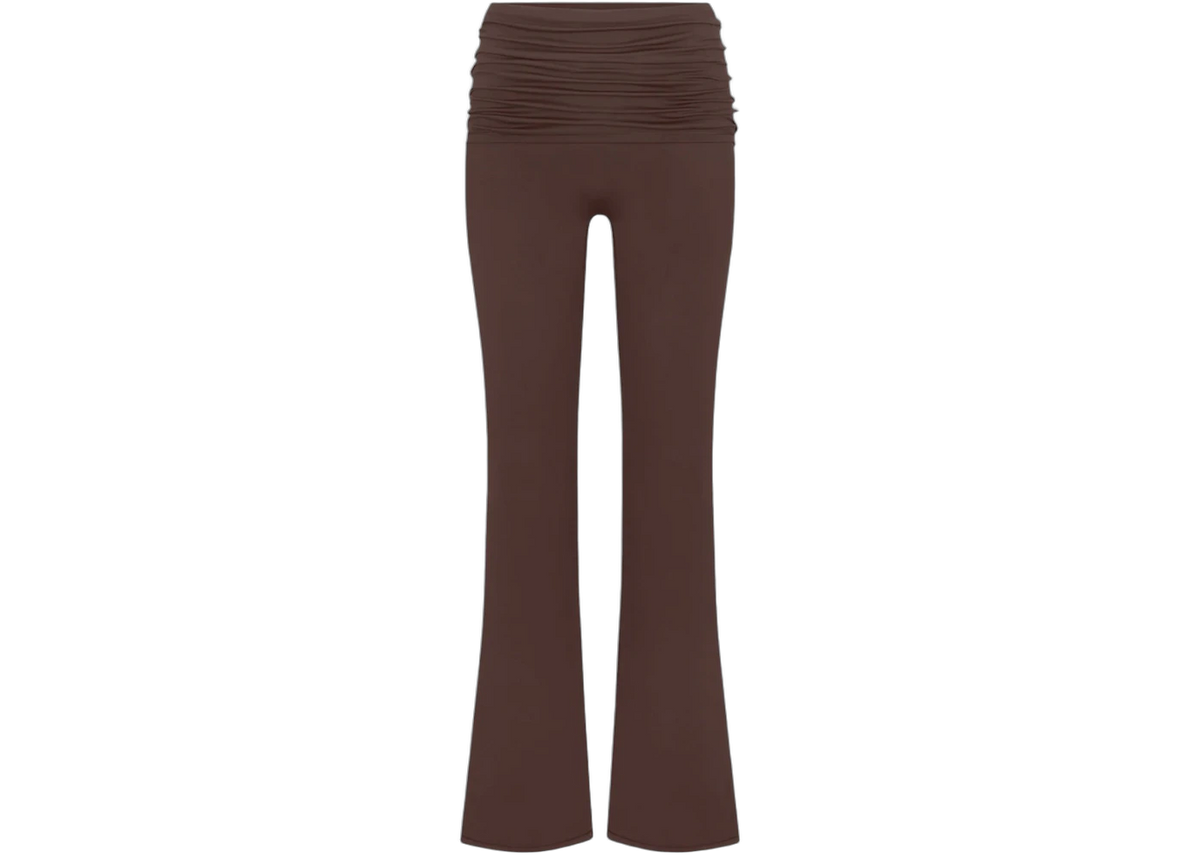 Nike x SKIMS Matte Flared Fold Over Waistband Pants