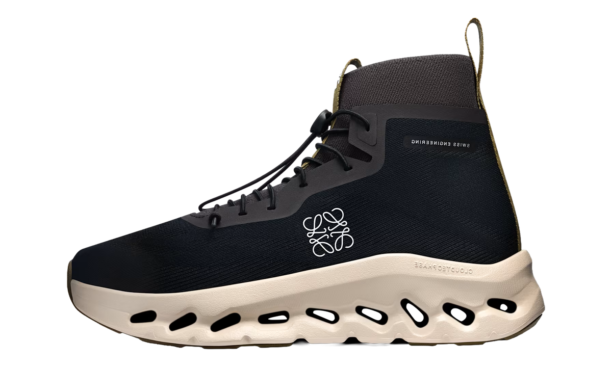 On Running Cloudtilt Hi LOEWE Black Oatmeal Olive