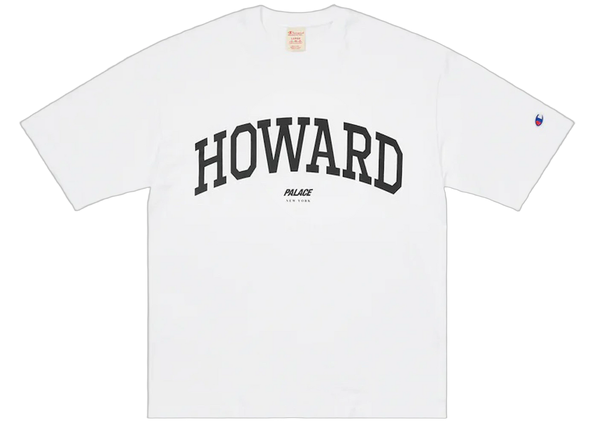 Palace Champion Shop Howard T-shirt New York White