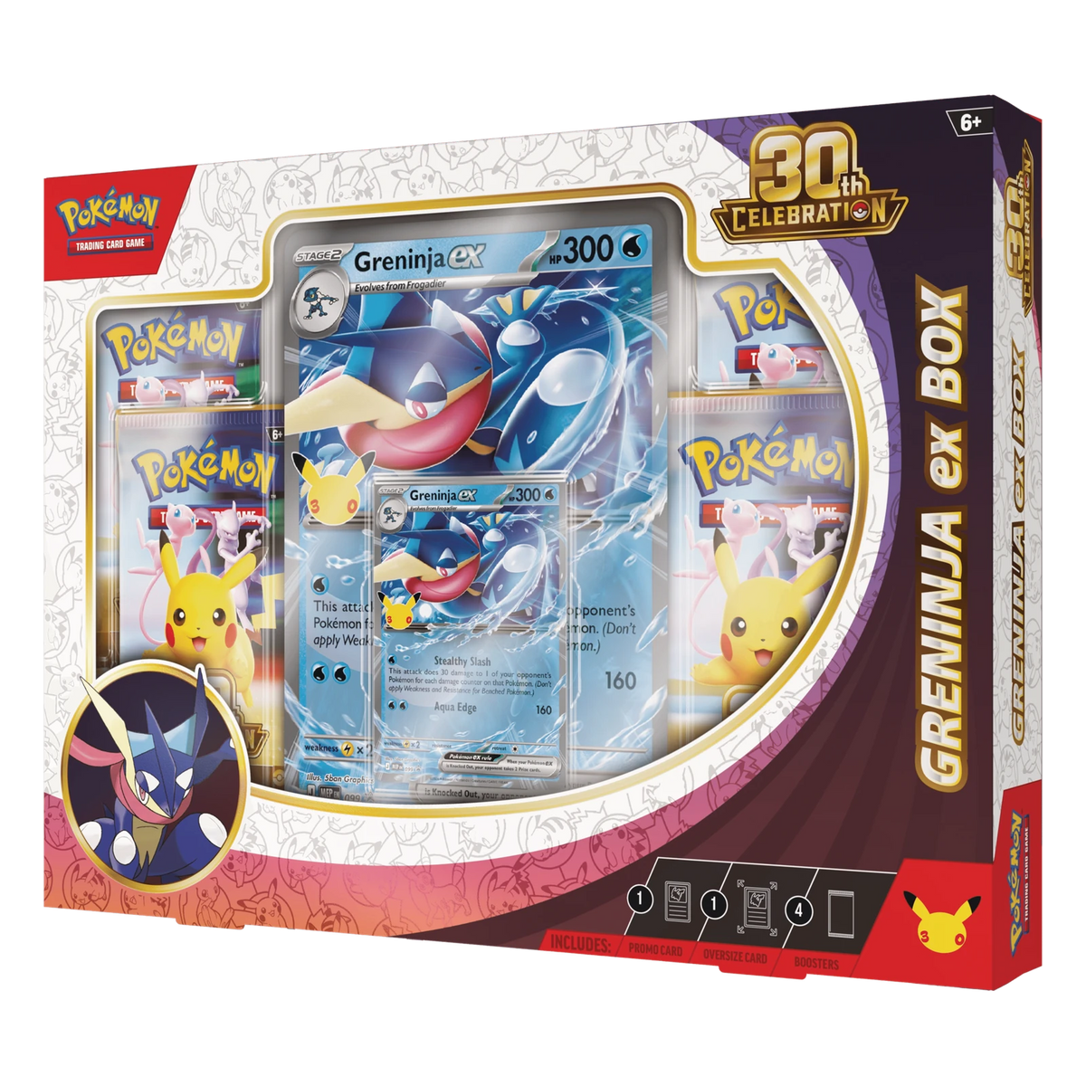 Pokémon TCG 30th Celebration: Greninja ex Box