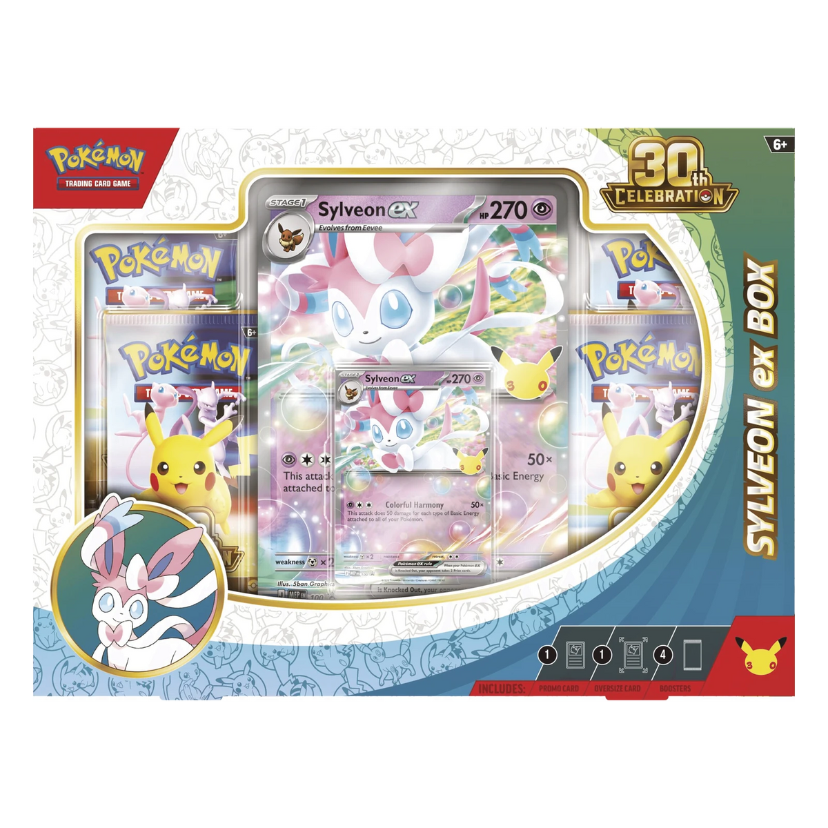 Pokémon TCG 30th Celebration: Sylveon ex Box