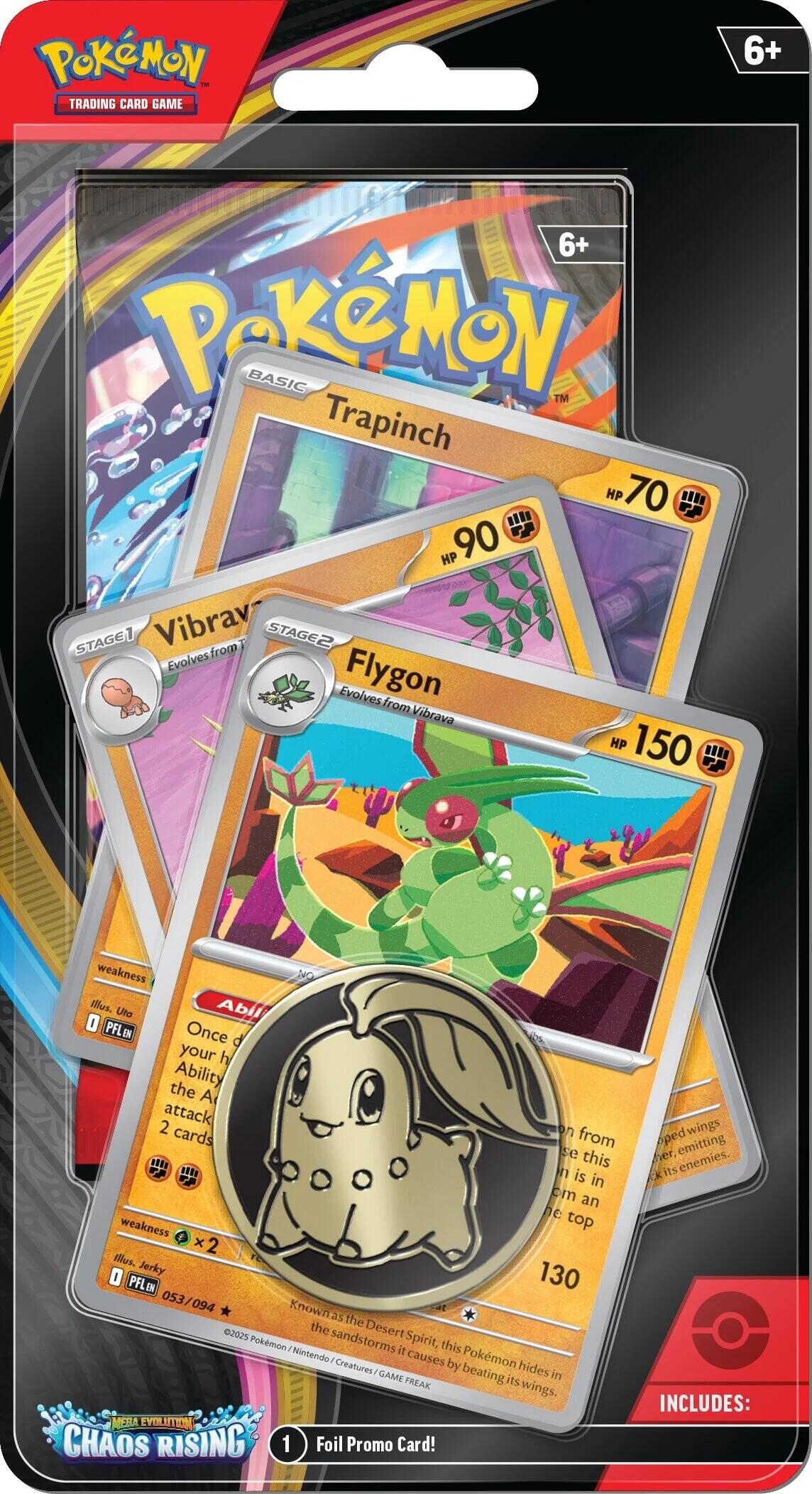 Pokémon TCG Chaos Rising: Flygon Premium Checklane Blister