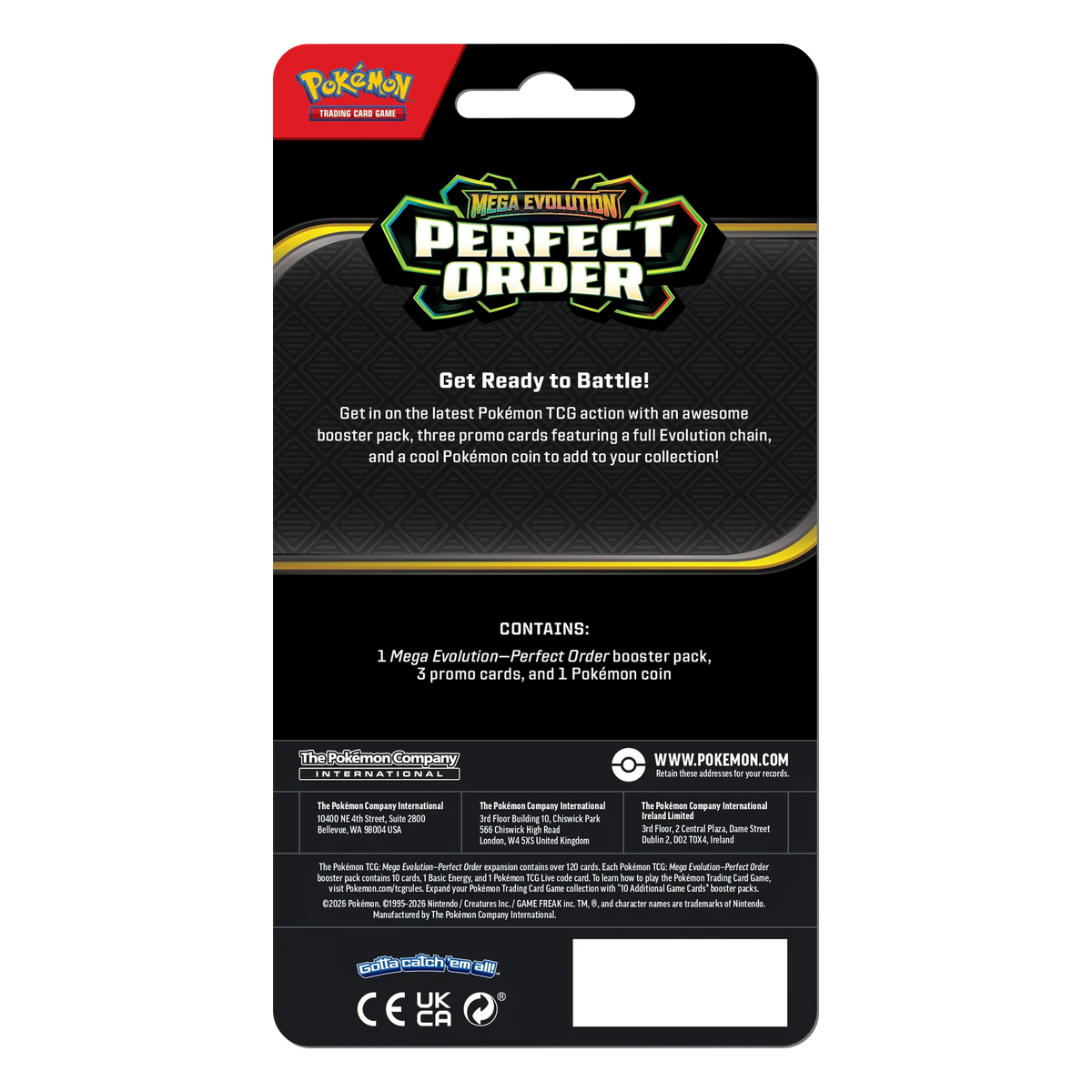 Pokémon TCG Perfect Order: Meganium Premium Checklane Blister