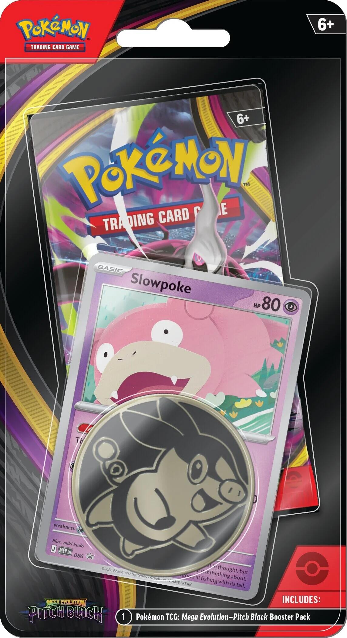 Pokémon TCG Pitch Black: Slowpoke 1-Pack Blister