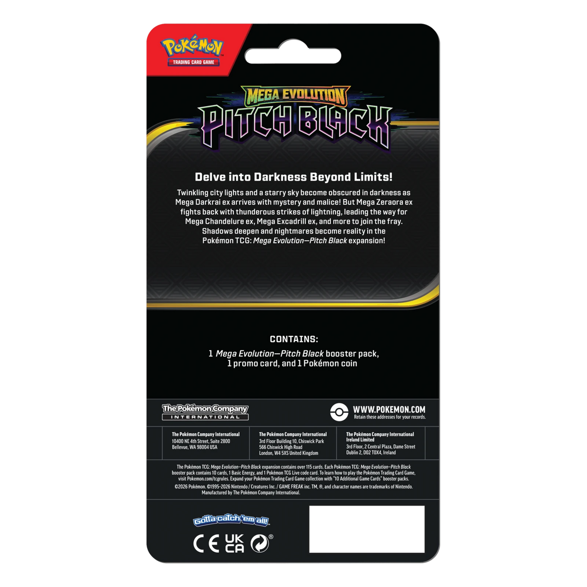 Pokémon TCG Pitch Black: Slowpoke 1-Pack Blister