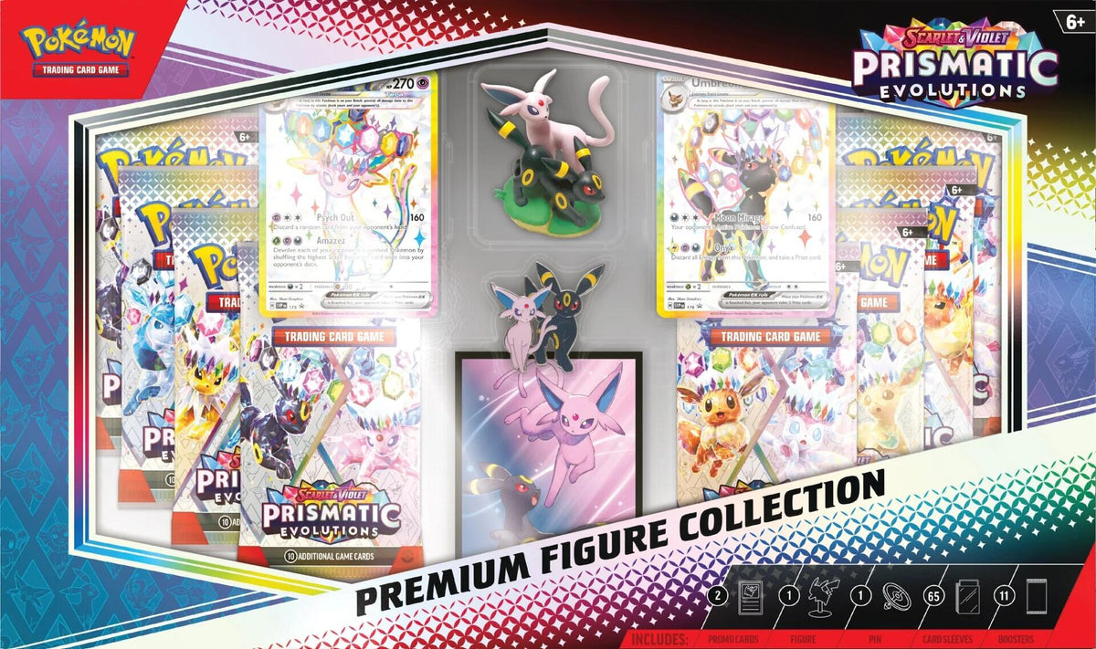 Pokémon TCG Prismatic Evolutions Premium Figure Collection