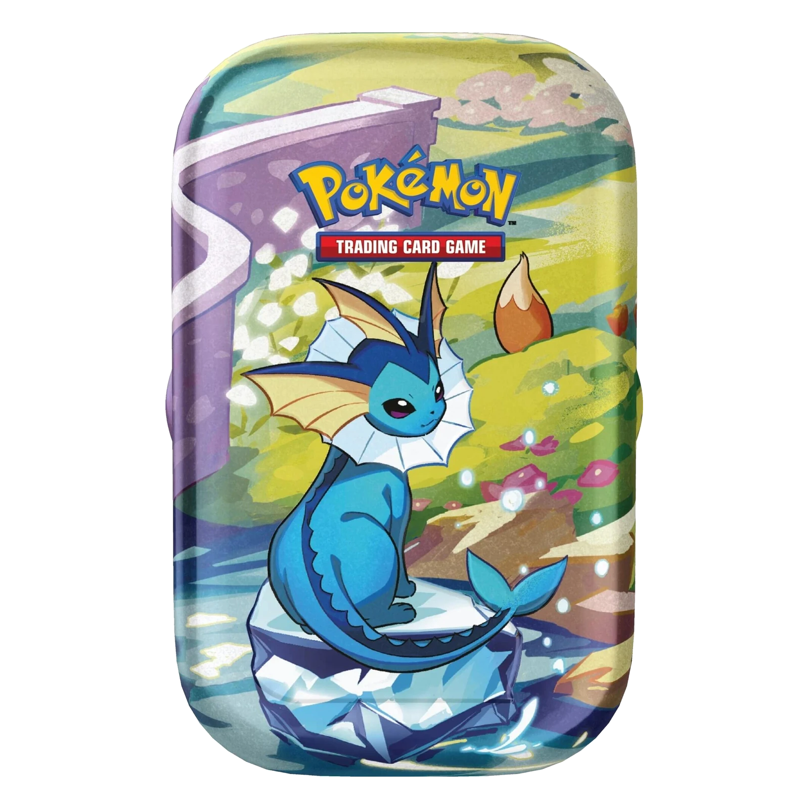 Pokémon TCG Prismatic Evolutions: Vaporeon Mini Tin