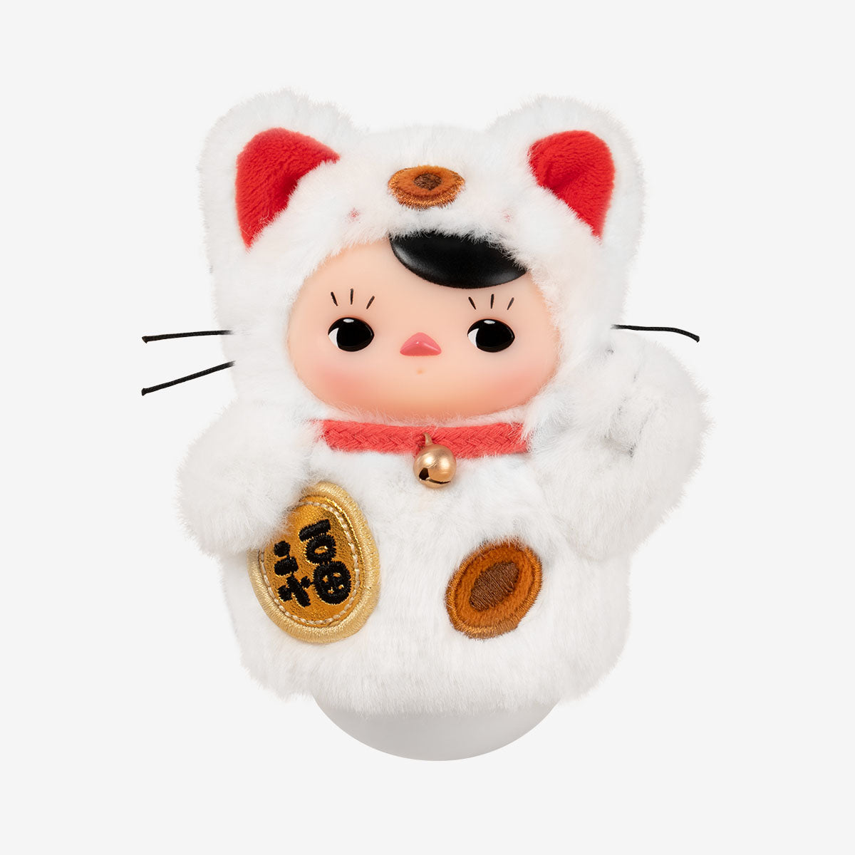 Pop Mart PUCKY Roly-Poly Kitty Series-Vinyl Plush Blind Box