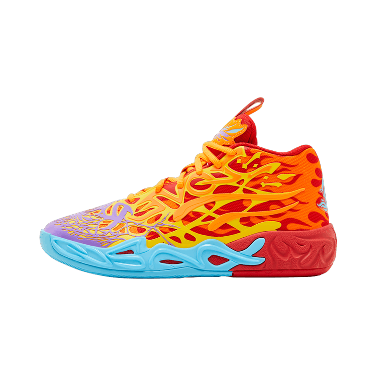 Puma LaMelo Ball MB.04 Phoenix, Red/Orange/Blue (311308-01)