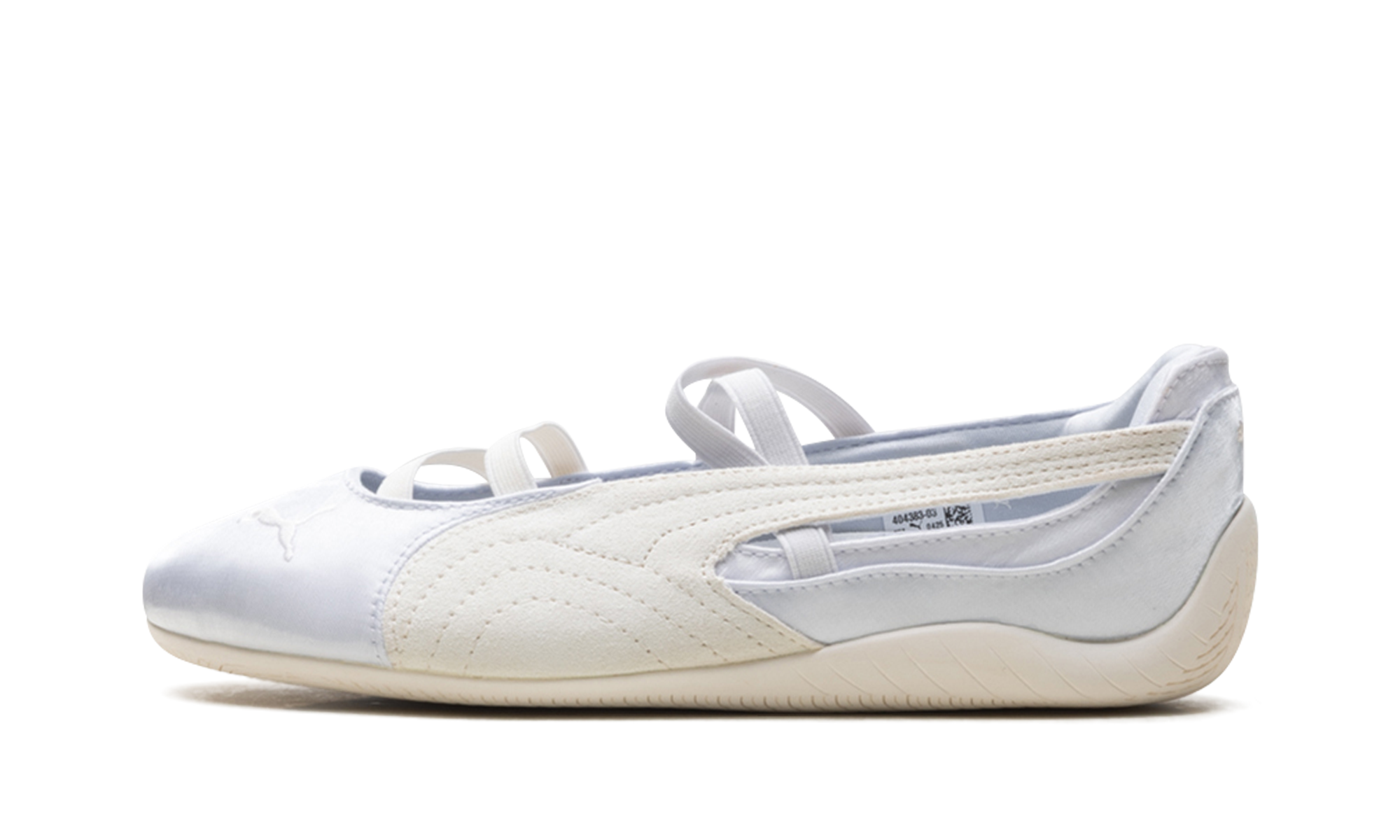 Puma Speedcat Ballet Silver Mist Warm White Satin