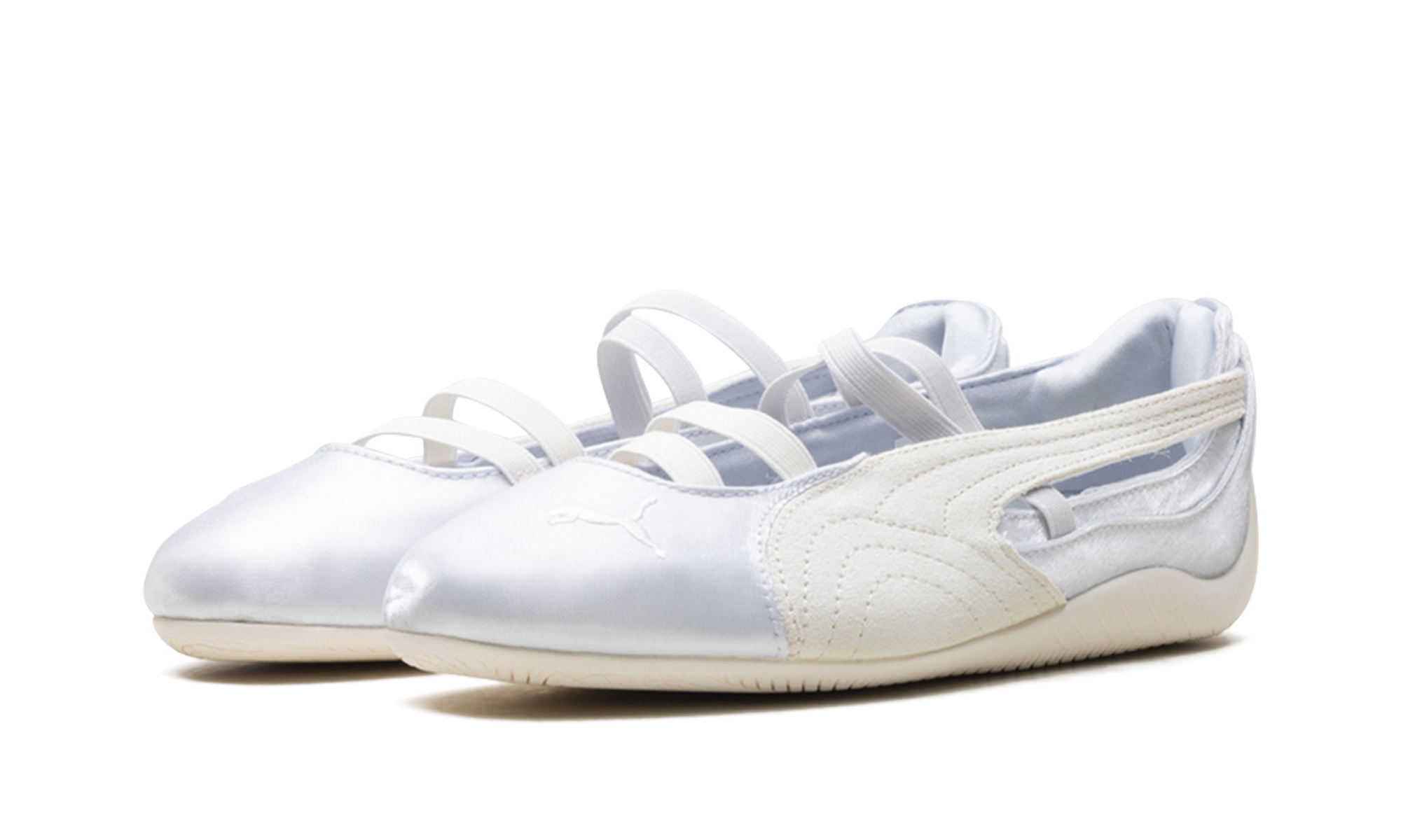 Puma Speedcat Ballet Silver Mist Warm White Satin