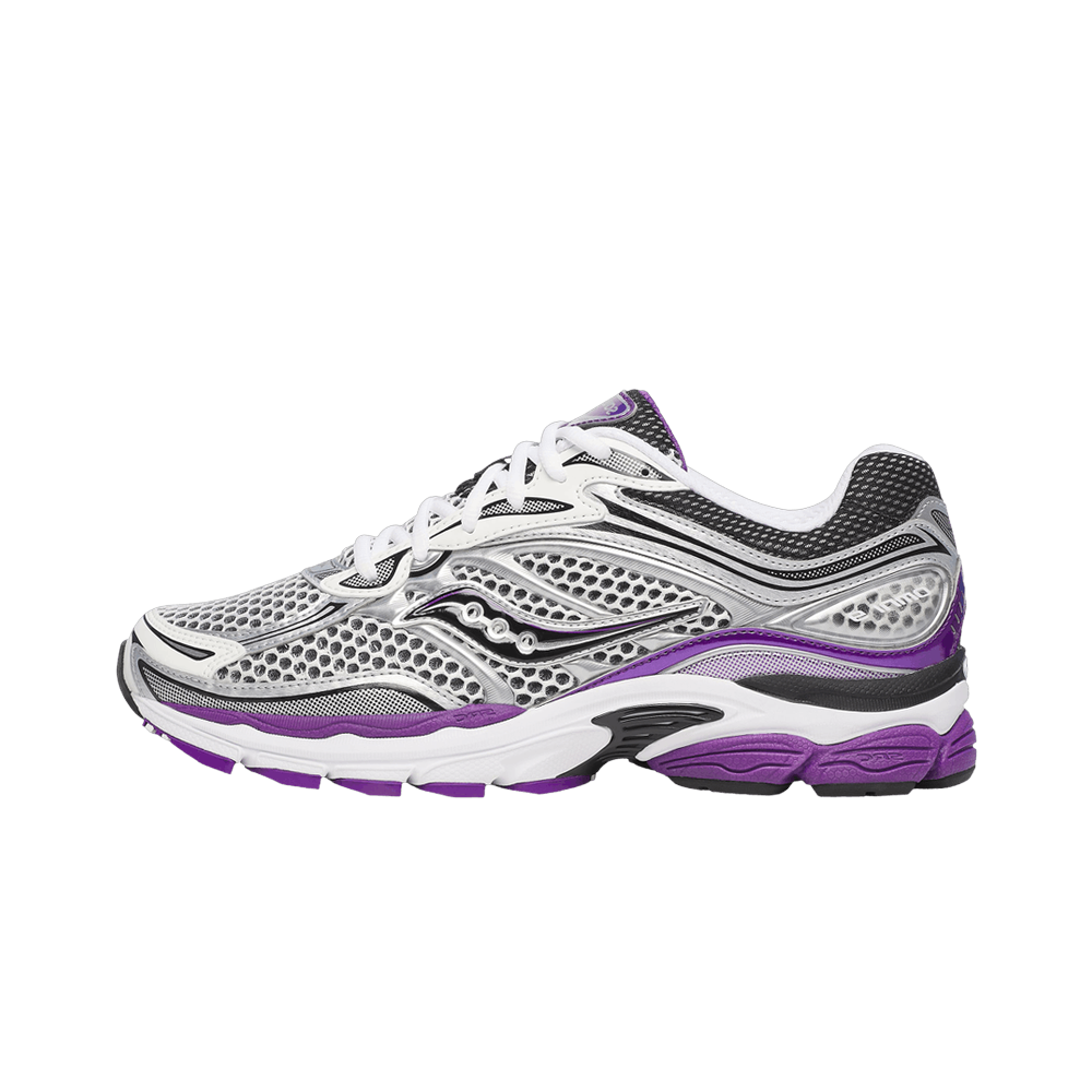 Saucony ProGrid Omni 9 White Black Silver Purple