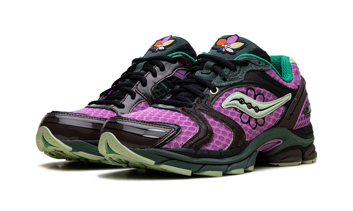 Saucony ProGrid Triumph 4 Jae Tips Flowers Grow Uptown Perilla