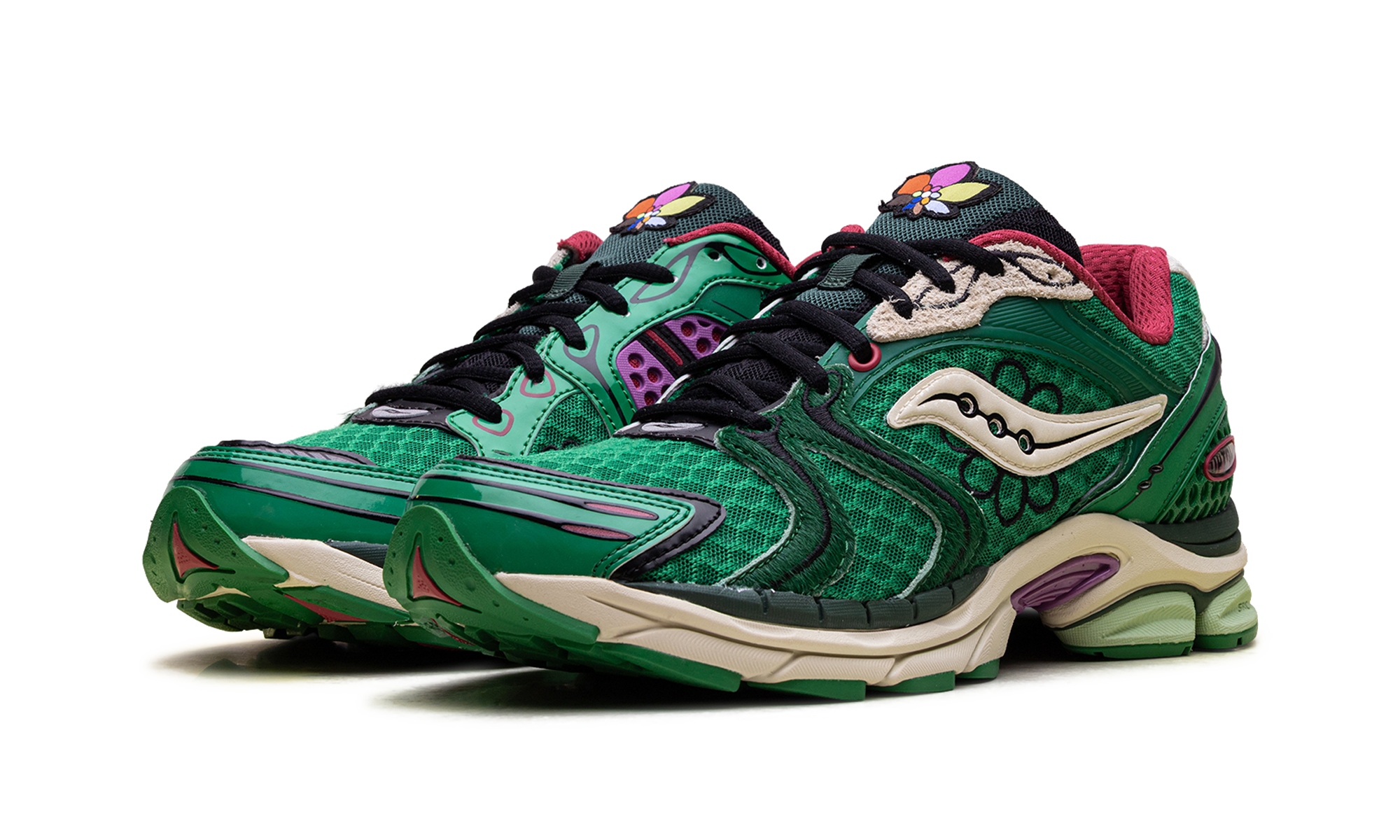 Saucony ProGrid Triumph 4 Jae Tips Flowers Grow Uptown Sugar Maple
