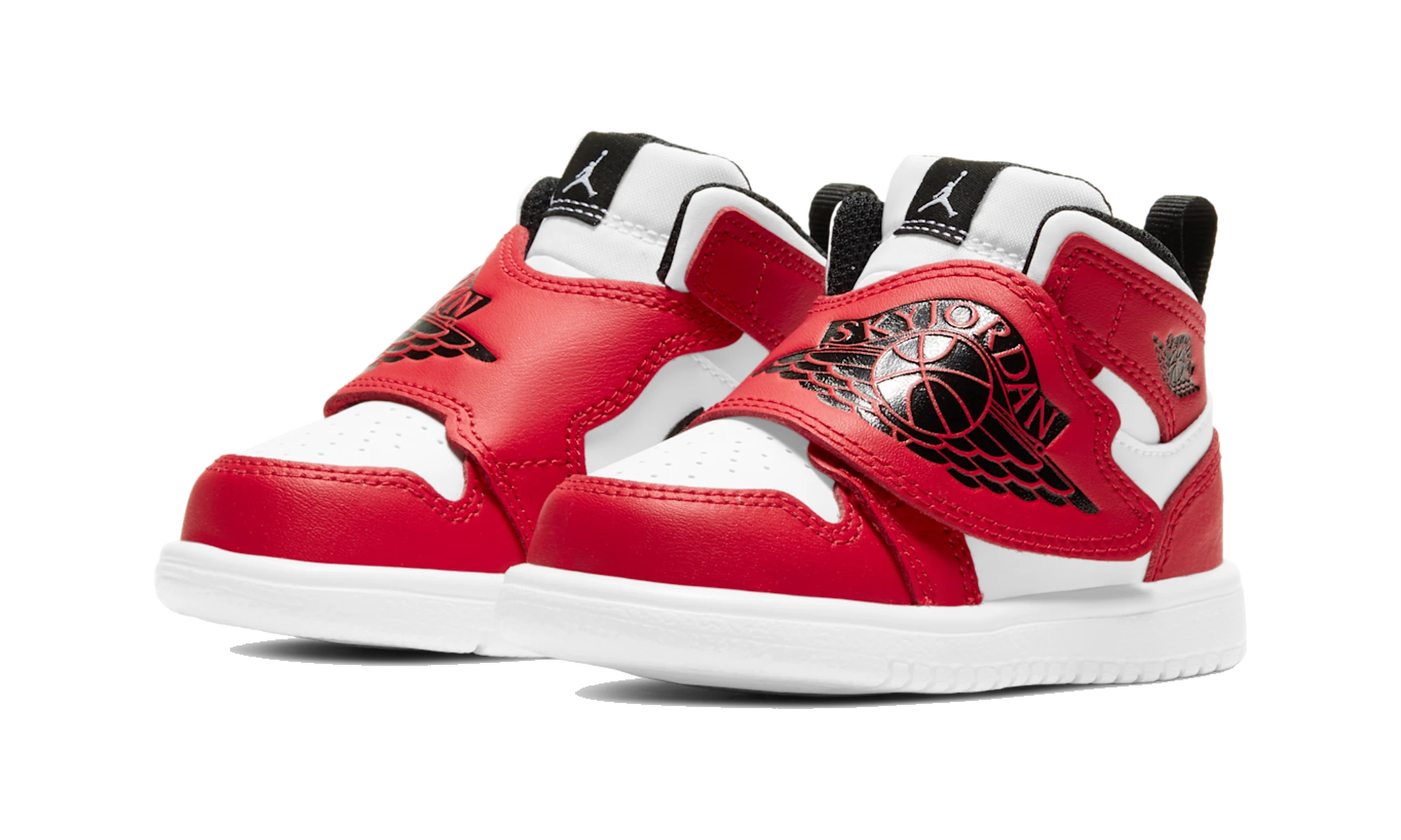 Sky Air Jordan 1 White Black University Red (TD)