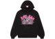 Sp5der Angel Number Hoodie Black